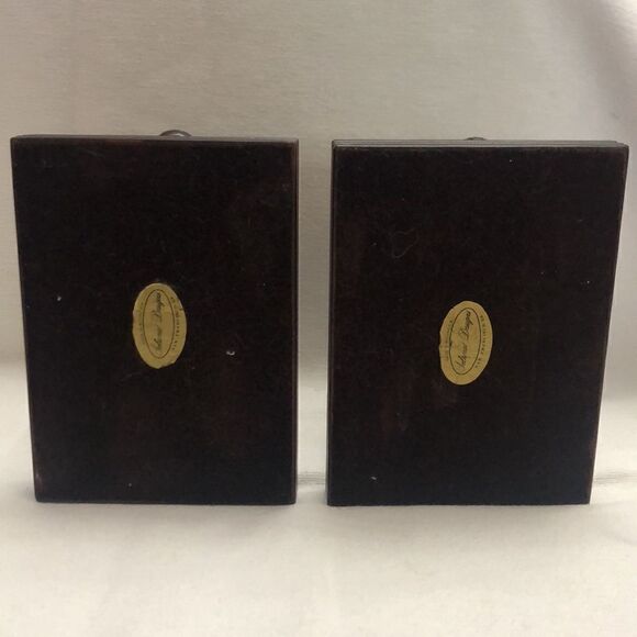 Selamat designs mahogany wood cats bookends - Picture 14 of 14